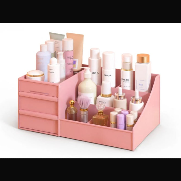 ShopyBazaar Pinky Organizer - Large Skincare & Cosmetic Storage Box